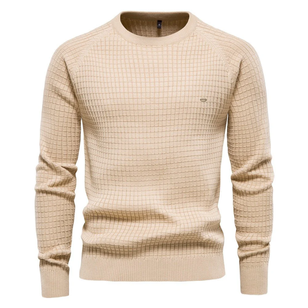 Warmer Strickpullover für Herren