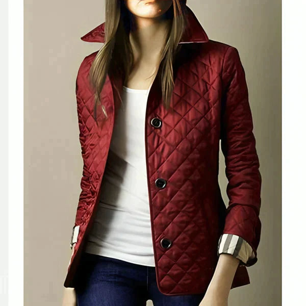 Weiche Jacke mit strukturiertem Design für Damen