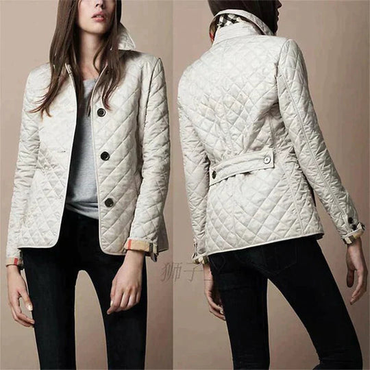 Weiche Jacke mit strukturiertem Design für Damen