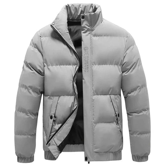 Wetterfeste Herrenjacke mit Kragen für Männer