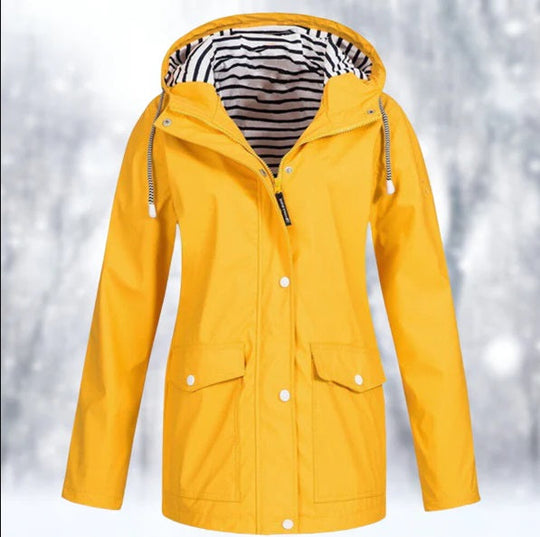 Wetterschutzjacke für Damen mit funktionalem Design