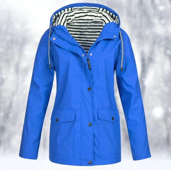 Wetterschutzjacke für Damen mit funktionalem Design