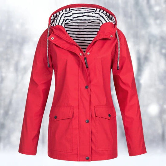 Wetterschutzjacke für Damen mit funktionalem Design