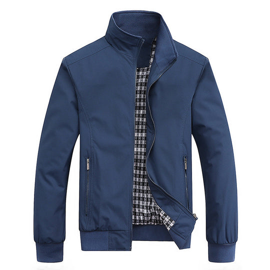 Wind- und wasserfeste Jacke mit zeitlosem Design für Herren