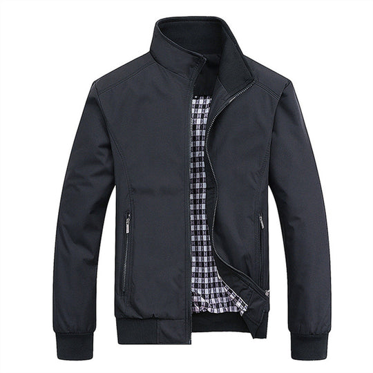 Wind- und wasserfeste Jacke mit zeitlosem Design für Herren