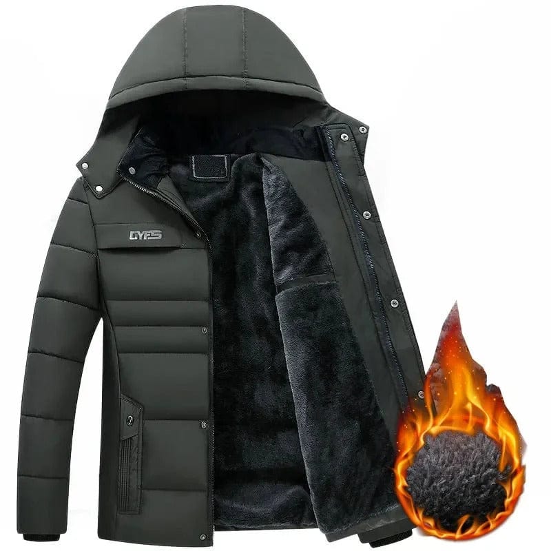 Winddichter Winter Hoodie für Herren