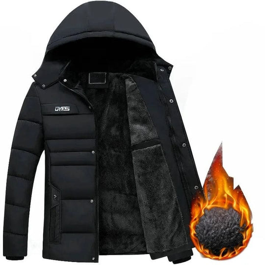 Winddichter Winter Hoodie für Herren