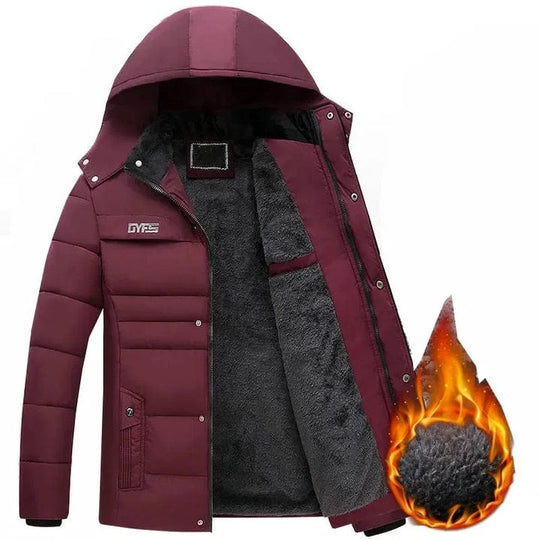 Winddichter Winter Hoodie für Herren