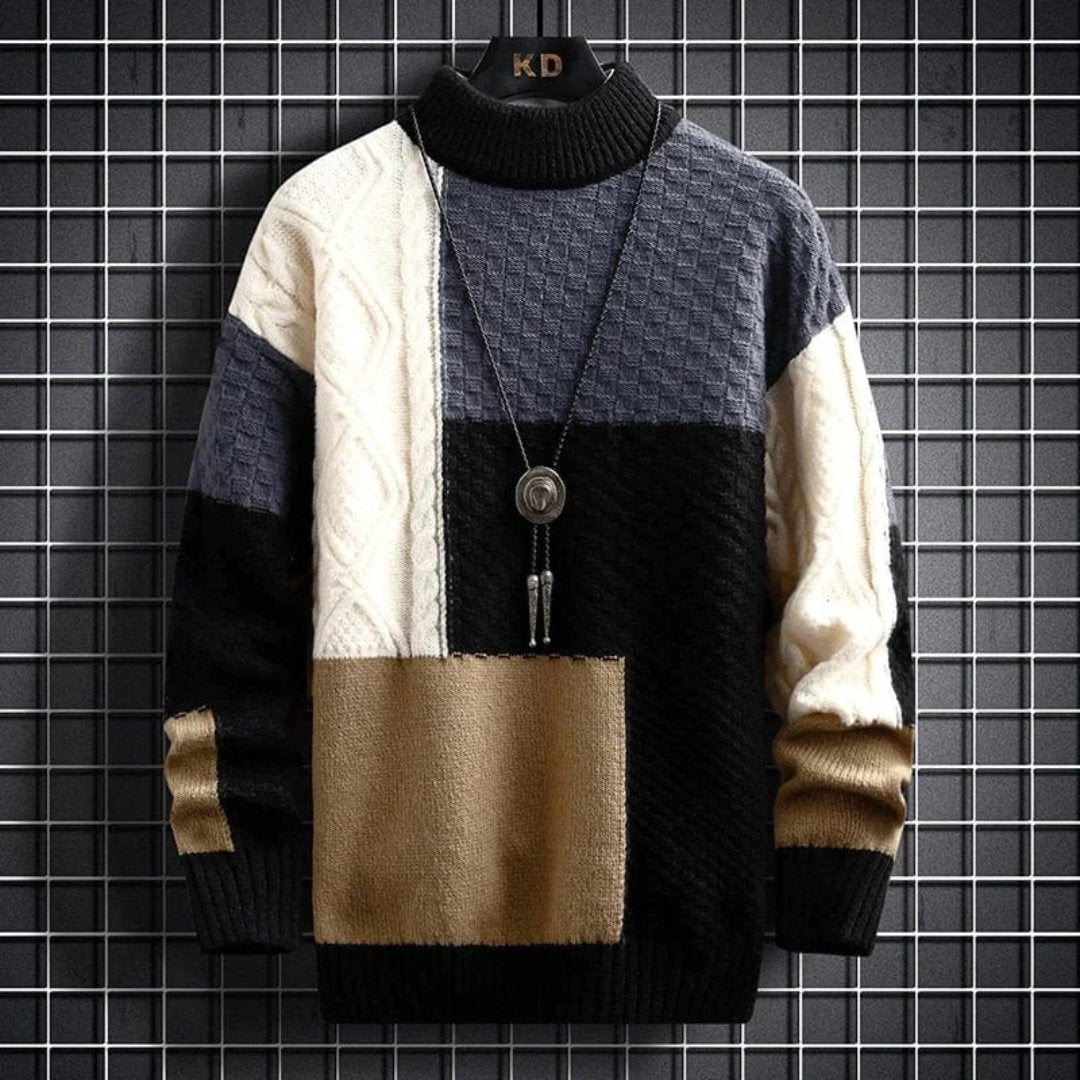 Winter Pullover aus warmem Material für Herren