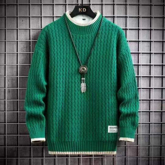 Winter Pullover aus warmem Material für Herren