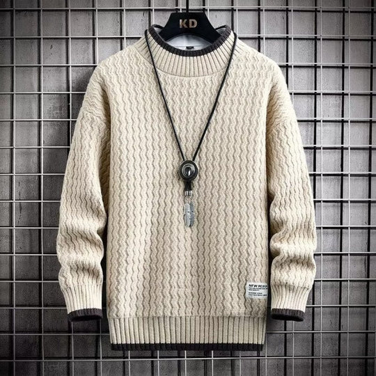 Winter Pullover aus warmem Material für Herren