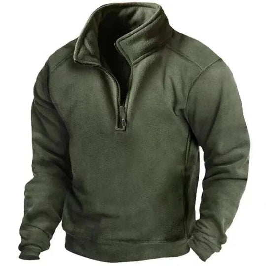 Winterpullover mit hohem Kragen für Herren
