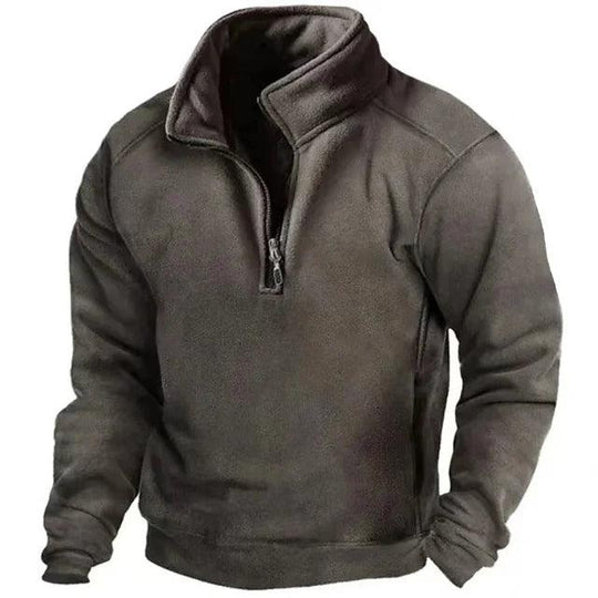 Winterpullover mit hohem Kragen für Herren