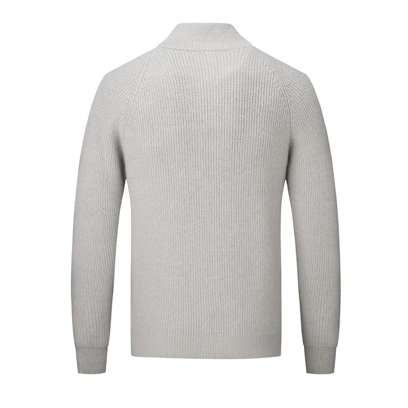 Bernthos | Lässige Strickjacke mit Reißverschluss für Herren