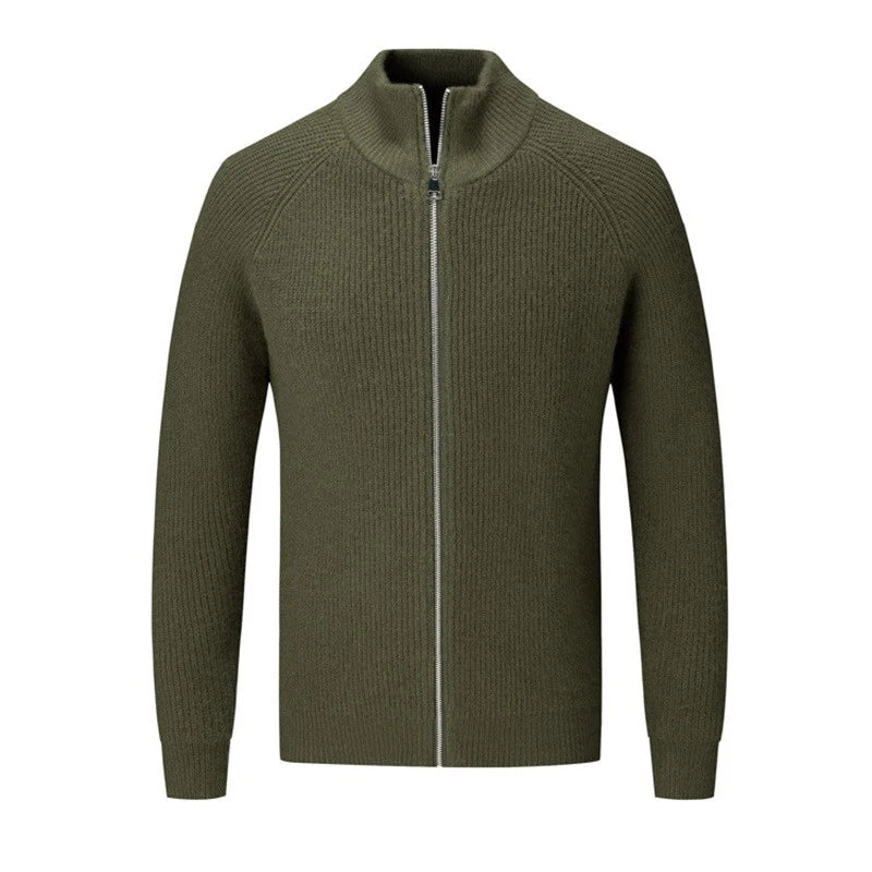 Bernthos | Lässige Strickjacke mit Reißverschluss für Herren