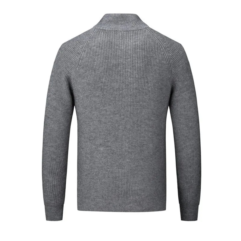 Bernthos | Lässige Strickjacke mit Reißverschluss für Herren