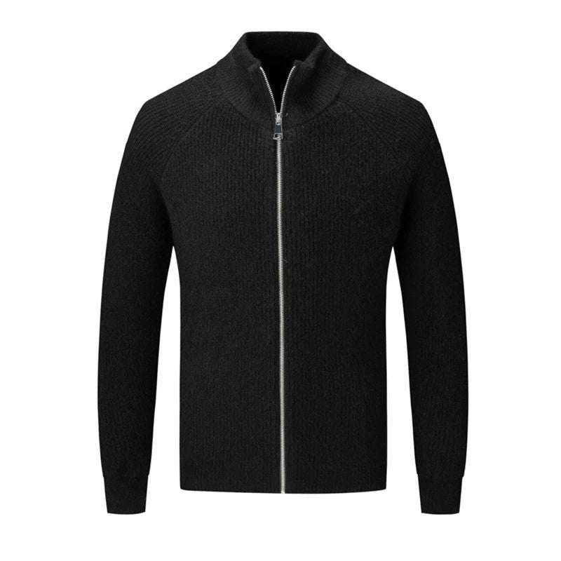 Bernthos | Lässige Strickjacke mit Reißverschluss für Herren